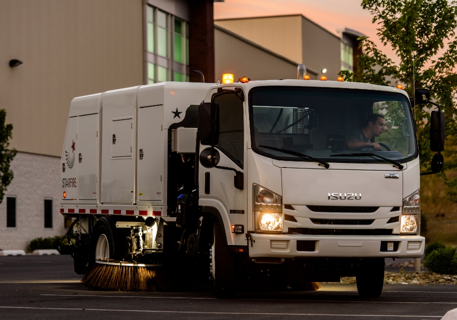 Stewart-Amos Starfire Sweeper Truck