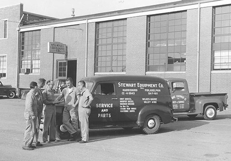 Photo of Stewart Amos Employees from 40's