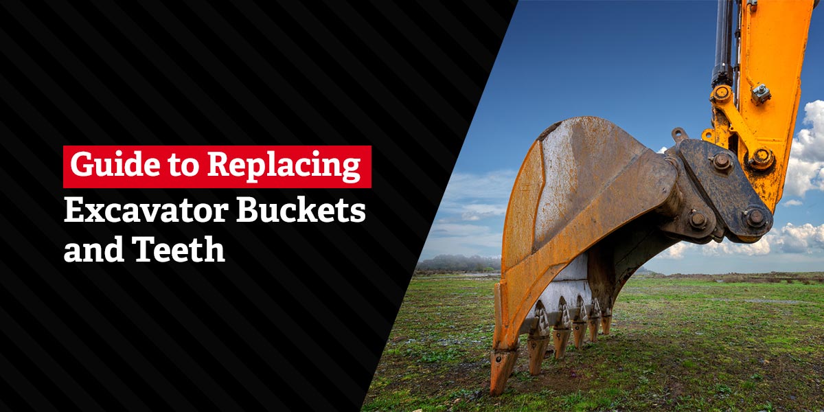 Guide to Replacing Excavator Buckets & Teeth StewartAmos