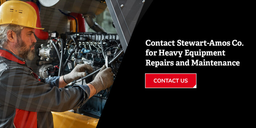Contact us today for all of your heavy equipment repairs and maintenance.